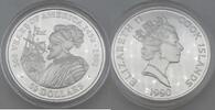 Cookinseln / Cook Islands 50 Dollars 500 Years of America - 1492 - 1992 - Elizabeth II - Vasco Núñez de Balboa -