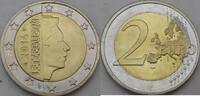 Luxemburg 2 Euro Zwei Euro - Großherzog Henri - 2€ Kursmünze -