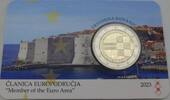 Kroatien 2 Euro Einführung des Euro als offizielle Währung Kroatiens am 1. Januar 2023 - 2€ -