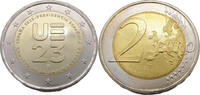 Spanien 2 Euro 2023 Spanische EU-Ratspräsidentschaft Stempelglanz 4,25 EUR  plus 12,95 EUR verzending