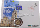 Litauen 2 Euro Vilnius Stadt der Kultur und der Kunst -