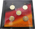 Bundesrepublik Deutschland / BRD 5x 2 Euro 25 Jahre Deutsche Einheit -