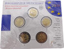 Bundesrepublik Deutschland / BRD 5x 2 Euro BRD,30 Jahre Mauerfall - Sammlermünzset -