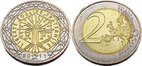 Frankreich 2 Euro Motiv Baum des Lebens, 2nd. Map -