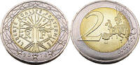 Frankreich 2 Euro Motiv Baum des Lebens, 2nd. Map -