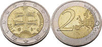 Slowakei 2 Euro Motiv Slowakisches Wappen -