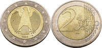 Bundesrepublik Deutschland / BRD 2 Euro 2004 A Bundesadler prfr-f.stgl 3,95 EUR  plus 12,95 EUR verzending