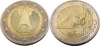 Bundesrepublik Deutschland / BRD 2 Euro Bundesadler -