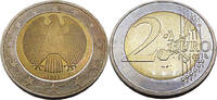 Bundesrepublik Deutschland / BRD 2 Euro Bundesadler -