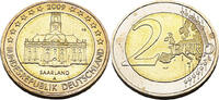 Bundesrepublik Deutschland / BRD 2 Euro Saarland Ludwigskirche Saarbrücken -