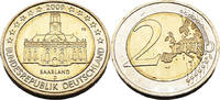 Bundesrepublik Deutschland / BRD 2 Euro Saarland Ludwigskirche Saarbrücken -