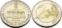 Bundesrepublik Deutschland / BRD 2 Euro Saarland Ludwigskirche Saarbrücken -