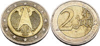 Bundesrepublik Deutschland / BRD 2 Euro 2008 A Bundesadler prfr-f.stgl 3,95 EUR  plus 12,95 EUR verzending