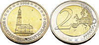 Bundesrepublik Deutschland / BRD 2 Euro Hamburg St. Michaeliskirche -
