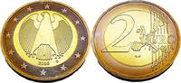 Bundesrepublik Deutschland / BRD 2 Euro 2006 D Bundesadler prfr-f.stgl 3,95 EUR  plus 12,95 EUR verzending