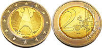Bundesrepublik Deutschland / BRD 2 Euro 2006 J Bundesadler prfr-f.stgl 3,95 EUR  plus 12,95 EUR verzending