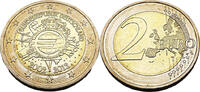 Bundesrepublik Deutschland / BRD 2 Euro 10. Jahrestag der Euroeinführung -