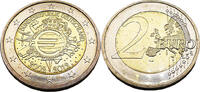Bundesrepublik Deutschland / BRD 2 Euro 10. Jahrestag der Euroeinführung -