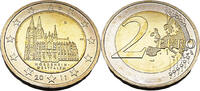 Bundesrepublik Deutschland / BRD 2 Euro Nordrhein-Westfalen Kölner Dom -