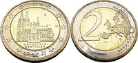 Bundesrepublik Deutschland / BRD 2 Euro Nordrhein-Westfalen Kölner Dom -