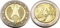 Bundesrepublik Deutschland / BRD 2 Euro Bundesadler -