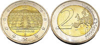 Bundesrepublik Deutschland / BRD 2 Euro Brandenburg, Schloss Sanssouci -