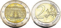 Bundesrepublik Deutschland / BRD 2 Euro Brandenburg, Schloss Sanssouci -