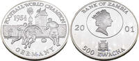 Sambia 500 Kwacha Fußball-Weltmeister - 1954 Deutschland -