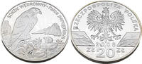 Polen 20 Zloty Wanderfalke (Falco peregrinus) -
