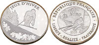 Frankreich 10 Euro Olympische Winterspiele 2010, Alpines Skifahren -