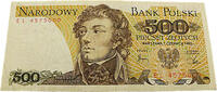 Polen 500 Zloty Porträt von Tadeusz Kościuszko -
