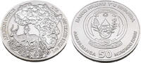 Ruanda 50 Amafaranga / 1 Oz Afrikanische Unzen - Impala -