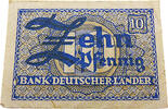 Bundesrepublik Deutschland / BRD 10 Pfennig Bank deutscher Länder - 2. Serie, 10 Pfennig -