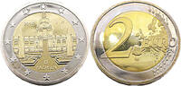 Bundesrepublik Deutschland / BRD 2 Euro Zwinger, Sachsen -