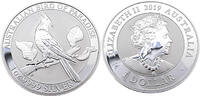 Australien 1 Dollar / 1 Oz Australischer Paradiesvogel -