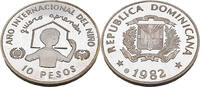 Dominikanische Republik 10 Pesos Internationales Jahr des Kindes -