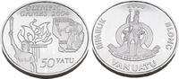 Vanuatu 50 Vatu Olympische Spiele 2004 in Athen, Athletin mit Fackel, -
