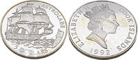Cook Islands 5 Dollar 500. Jahrestag der Entdeckung Amerikas, Astrolabe -