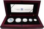 Kanada 15 Dollar 2003 Maple Leaf Hologram Set BU / Hologramm