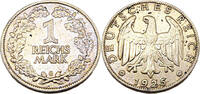 Weimarer Republik 1 Mark 1 Mark, J.319, 1925 G -