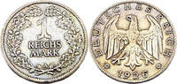 Weimarer Republik 1 Reichsmark 1 Mark, J.319, 1926A -