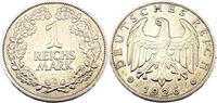 Weimarer Republik 1 Reichsmark 1 Mark, J.319, 1926 G -