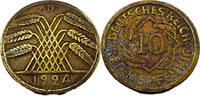 Weimarer Republik 10 Reichspfennig 10 Pfennig, J.317 -