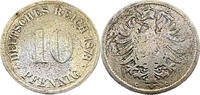 Kaiserreich 10 Pfennig 10 Pfennig, 1873 C, J.4 -