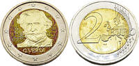 Italien 2 Euro 200. Geburtstag von Giuseppe Verdi -