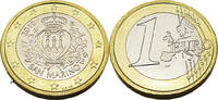 San Marino 1 Euro Standard Umlaufmünze, Das offizielle Wappen der Republik -
