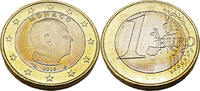 Monaco 1 Euro Standard Umlaufmünze, Die Büste von Albert II -