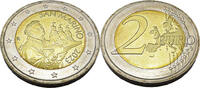 San Marino 2 Euro Standard Umlaufmünze, Das Porträt des Heiligen Marino -