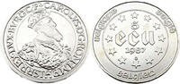 Belgien 5 Ecu 1987 30 Jahre - R&ouml;mische Vertr&auml;ge fast Stempelglanz, leich... 46,95 EUR  Excl. 13,95 EUR Verzending