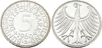 Bundesrepublik Deutschland / BRD 5 Deutsche Mark BRD 5,-DM, J.387 1960 D -